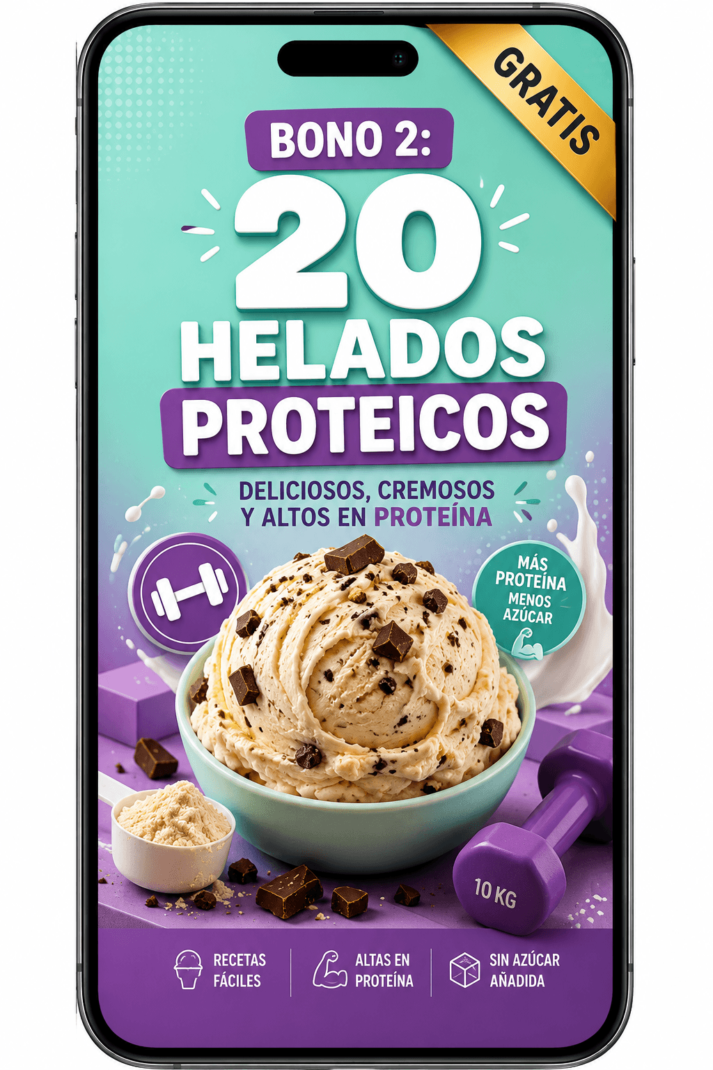 Bono 2 - 20 Helados Proteicos
