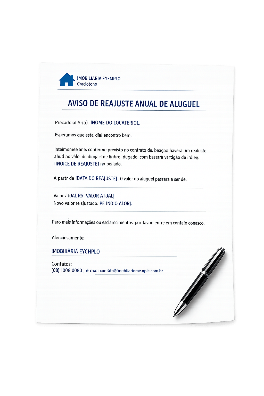Bônus Aviso de Reajuste Anual